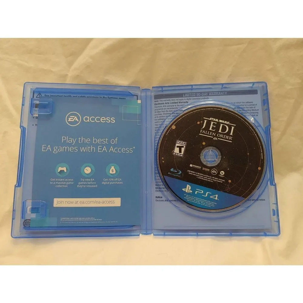 Star Wars JEDI Fallen Order Sony Playstation 4 PS4 Blu-Ray Disc Game